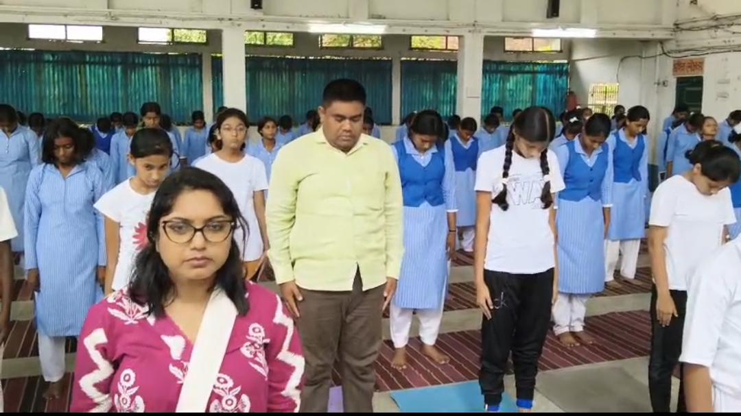 যোগের বার্তায় সুস্থতার ডাক, বিশ্ব যোগ দিবসের আগে গাজোলে প্রস্তুতি শুরু