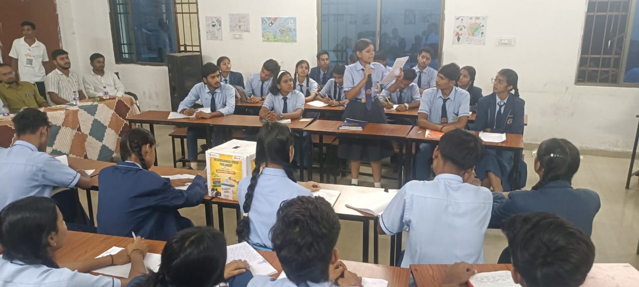 <p><strong>नशामुक्त भारत के संकल्प के साथ युवा संसद में युवाओं ने रखे विचार</strong></p>