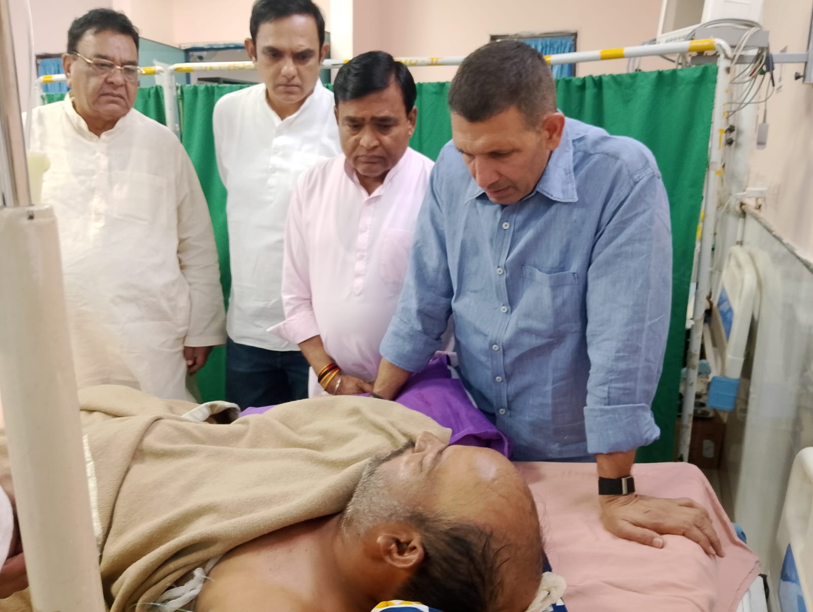 <p><strong>ग्वालियर हादसे में 16 लोगों की मौत प्रशासनिक विफलता का परिणाम, मृतकों के परिजनों को ₹25-25 लाख मुआवजा दे सरकार: जीतू पटवारी</strong></p>